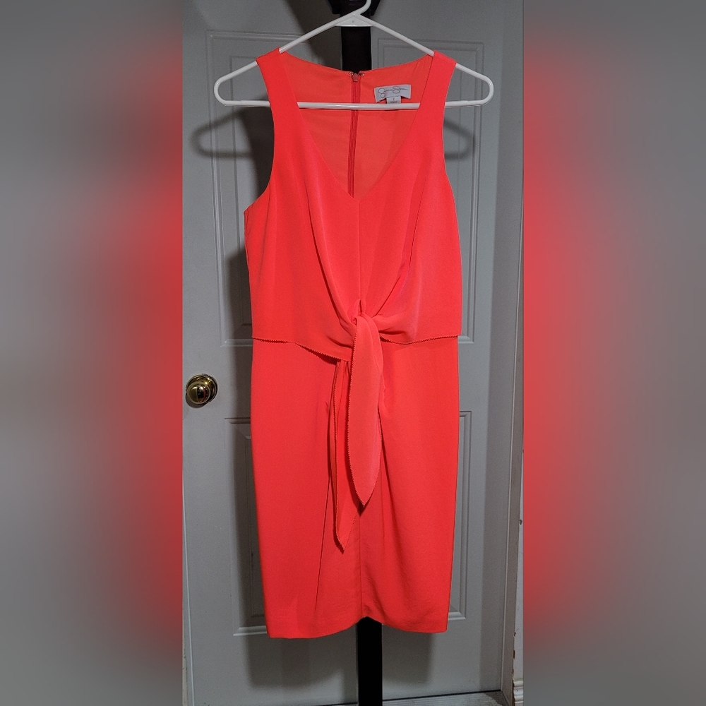 Jessica Simpson Orange Dress US2